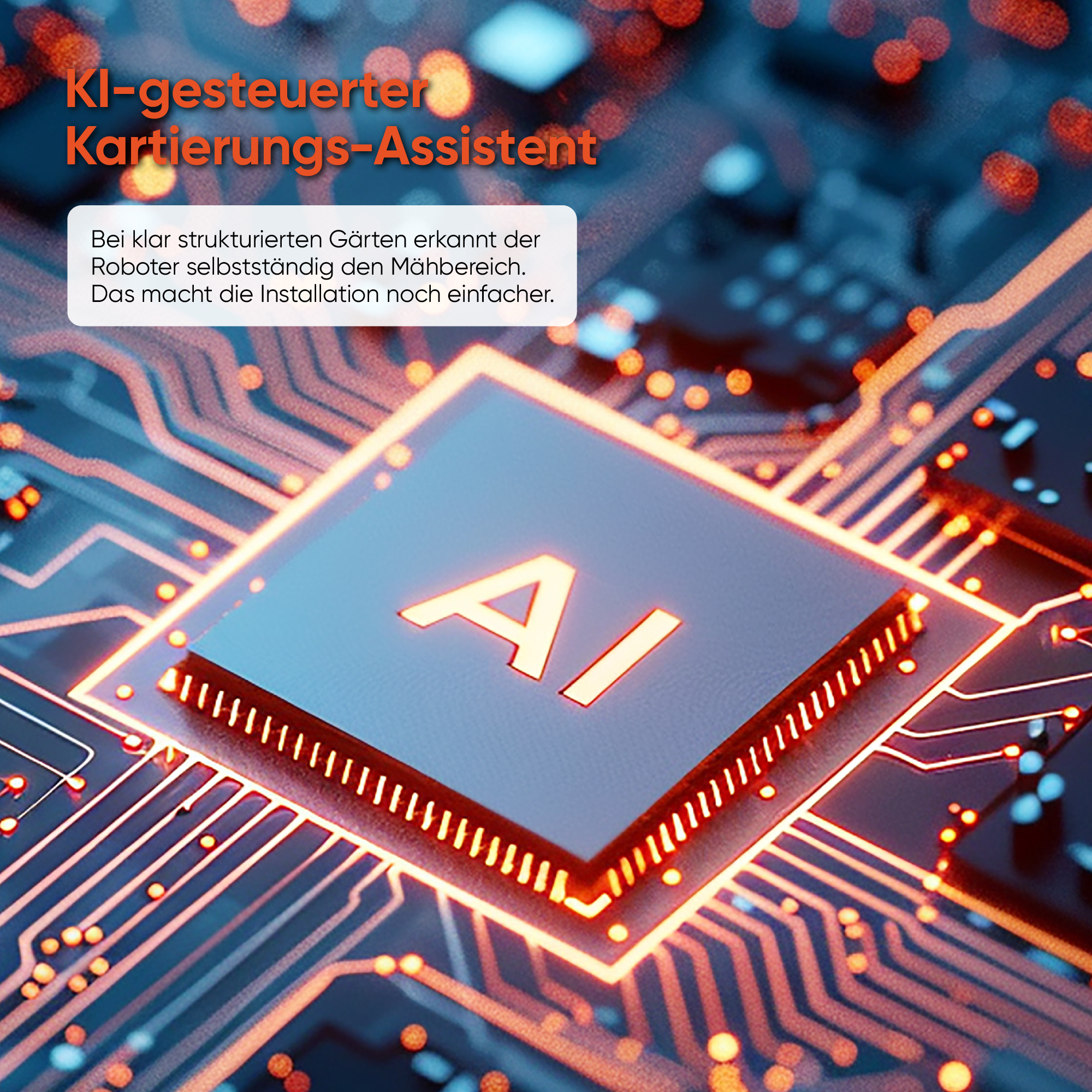 GPS-Navigation ohne Begrenzungskabel